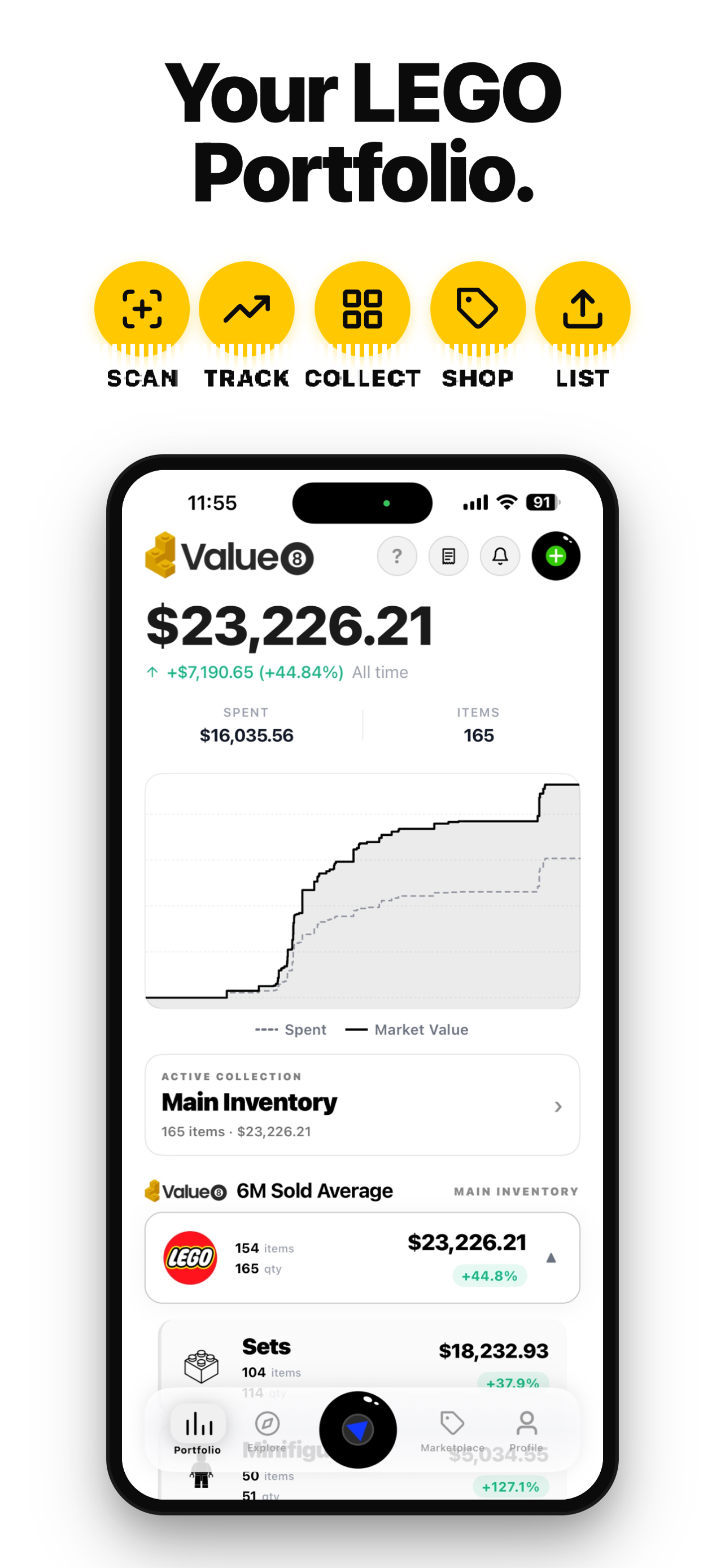Value8 — Your LEGO Portfolio